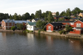 Porvoo. Vaade sillalt