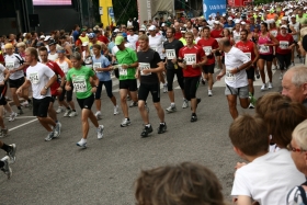 Helsinki City Marathon. Start