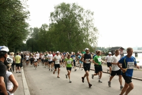 Helsinki City Marathon. Vaatluspunkt 1