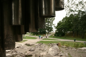Helsinki. Sibeliuse monument