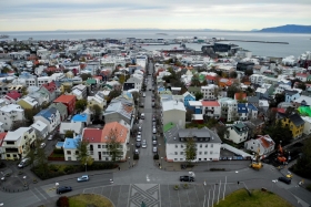 Vaade linnale kirikutornist