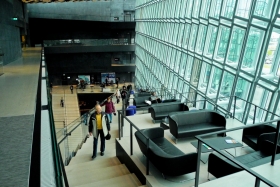Harpa kontserdimaja. Sisevaade