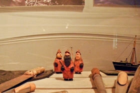 Meremuuseum. Voolitud kalurid