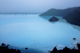 Blue Lagoon. Jõudsime tõotatud maale. Vihm ja tuul vaibusid, vesi oli soojem kui vannis ja väga-väga hea oli olla