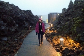 Blue Lagoon. Pärast sulistamist termaalvees - lokid valla ja meeldivalt udune olla.