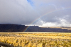Eyjafjallajökull saatis vikerkaare