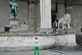 Esimene vaade. München. Feldherrnhalle