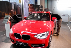 München. BMW Welt. Meeste normaalasend