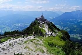 Kehlsteinhaus (The "Eagle's Nest"). Vaade majale