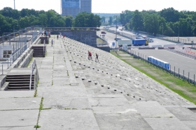 Nürnberg. Zeppelintribüne. Nüüd saab ka sporti teha