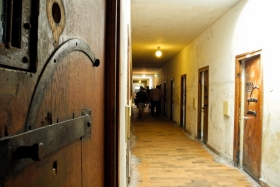 Dachau. KZ-Gedenkstätte. Vangikongid