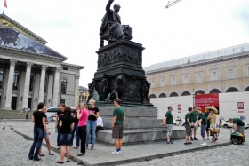 München. Max-Joseph-Platz. Viimane vaade