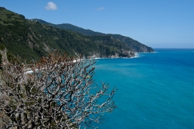 Cinque Terre. Corniglia. Merevaade. Stress vist seda paika ei tunne.