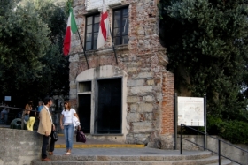 Genova. Casa di Cristoforo Colombo.