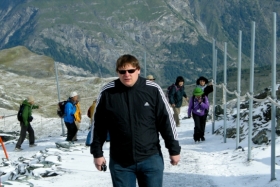 Gornergrat. Aussichtsplattform (3131 m). Tõus võtab võhmale.