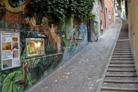 Zürich. Kõrvaltänav.