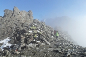 Bergstation Eggishorn (2869 m). Tipu lähedal.
