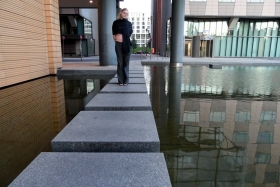 Berliin. Potsdamer Platz. Sillal.