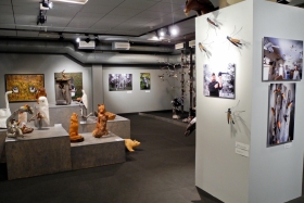 Siida. Saami muuseum Inaris. Soome kaasaegse rahvakunsti näitus – peamiselt fotod ja puuskulptuurid