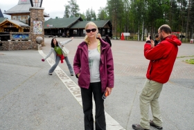 Joulupukin Pajakylä. Tinglik polaarjoon