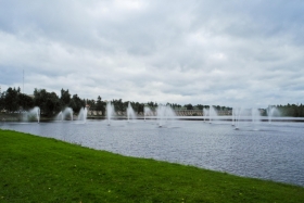Oulu. Päris mitu purskkaevu