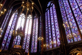 Sainte-Chapelle. Teine korrus.