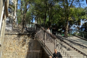 Les Escaliers de Montmartre. Ja võõras mees.