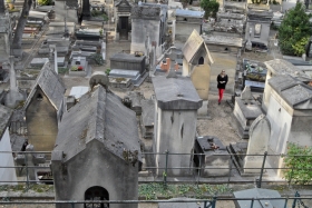 Cimetière de Montmartre. Teed oli raske leida.