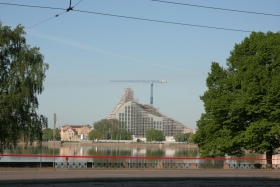 Uus Läti Rahvusraamatukogu hoone "Castle of Light"