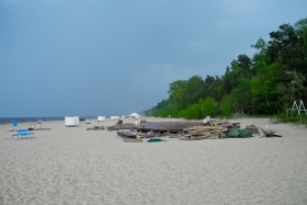Esimene Jurmala-vaade. Hetk hiljem algas torm